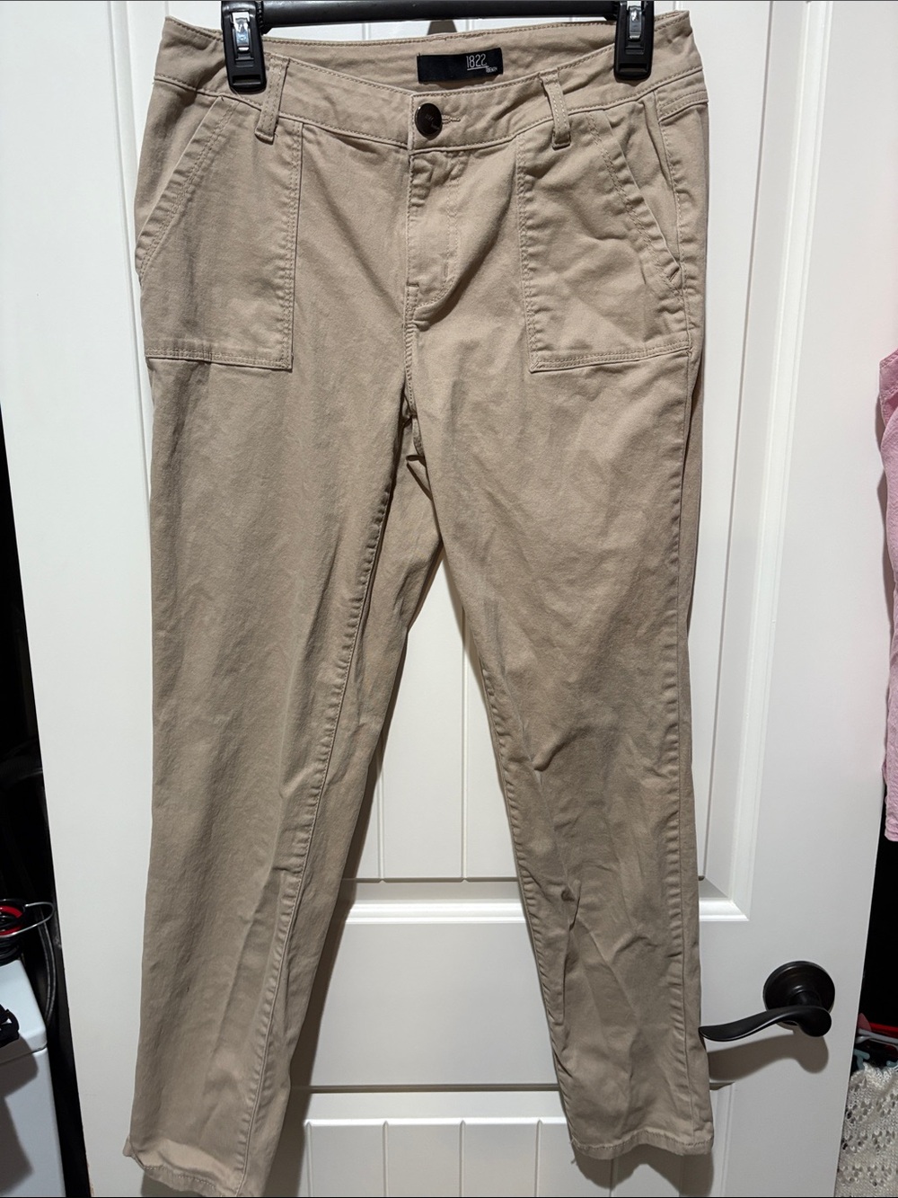 1822 Denim Straight-Leg Khaki Utility Pants